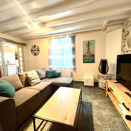 度假居 Penty Du Belou, Cozy, En Pleine Campagne, 1 A 6 Personnes 梅克